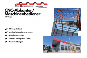 CNC-Abkanter/ Maschinenbediener