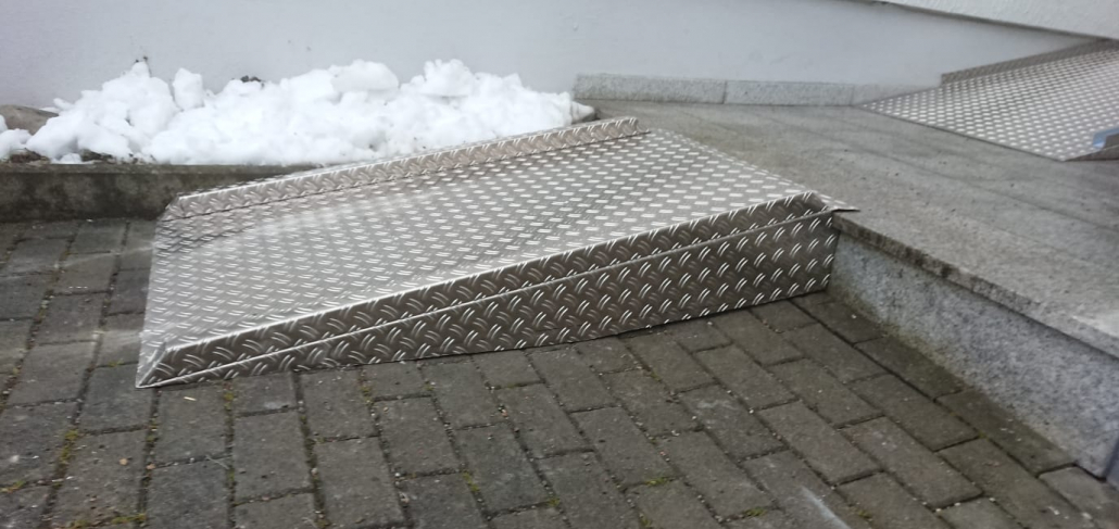 Rampe komfortabel & rutschfest