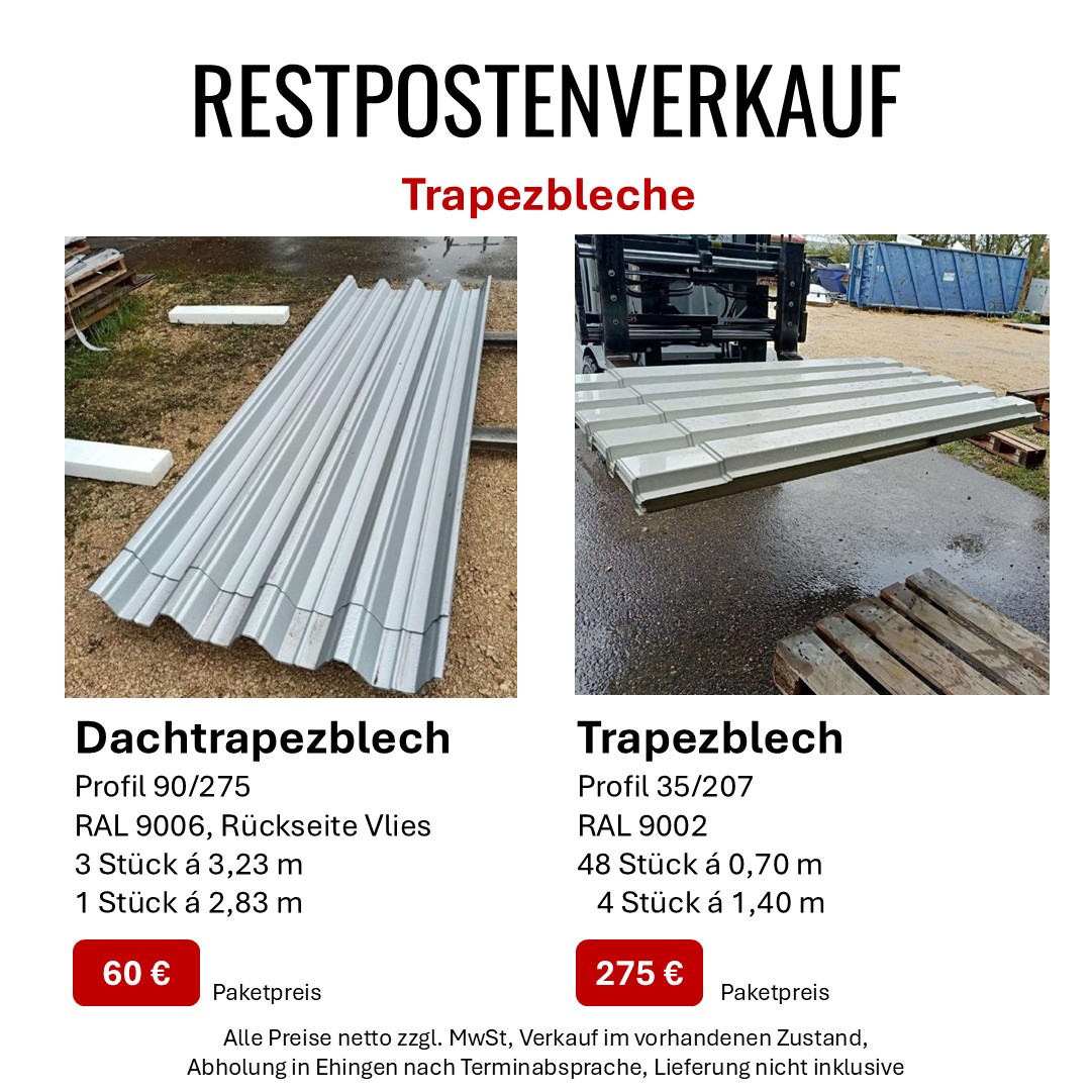 Trapezbleche