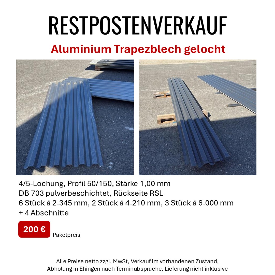 Trapezbleche