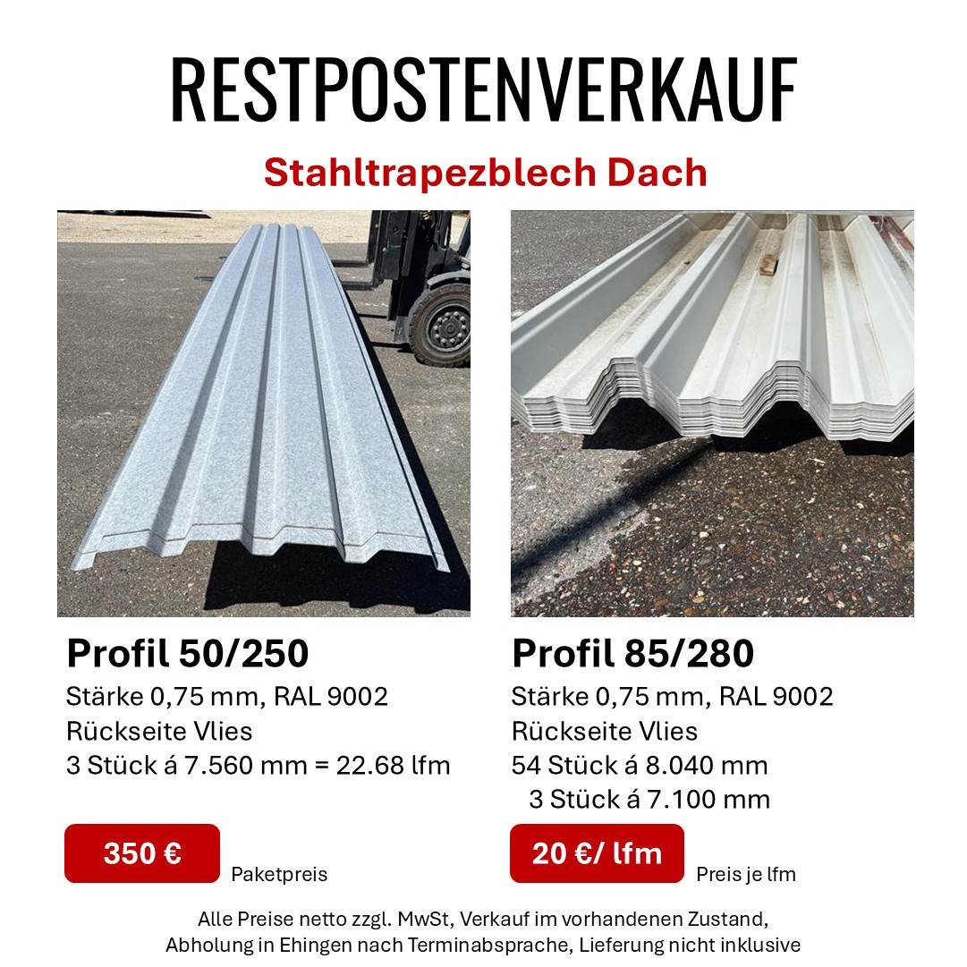Trapezbleche